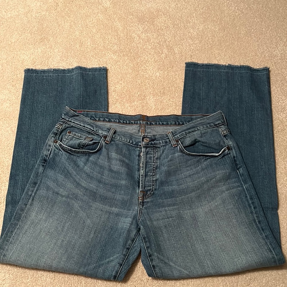 Mens Seven blue jeans
